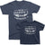 Only Cool Grandpa's Ride Motorcycle and Only Cool Grandson's Play With Motorcycles_Short Sleeve Graphic Matching T-Shirts for Grandpa and Grandson_Navy at TeeLikeYours.com