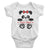 Panda Custom Name Short Sleeve White Color Infant Onepiece T-shirt by TeeLikeYours.com