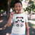 Panda Custom Name Short Sleeve White Color Youth T-shirt by TeeLikeYours.com