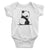 Panda Matching Moother and Daughter Short Sleeve Graphic White Baby Infant One Piece by TeeLikeYours.com