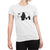 Panda Matching Moother and Daughter Short Sleeve Graphic White Women T-shirt by TeeLikeYours.com