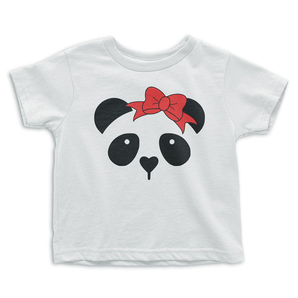 Panda with Red Headband Graphic T shirt for Girl TeeLikeYours teelikeyours