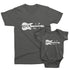 ROCK'N ROLL BABY. Father, Son, Daughter and Baby Matching Family T-shirts. Daddy Rock and his Baby Rolls. Father's Day Guitar Music Gift.