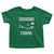 Surprise Your Grandma with_Grandma I'm Coming_short sleeve Graphic T-Shirt_Kelly Green color at TeeLikeYours.com