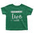 Today I'll Be to Wild - short sleeve Graphic T-Shirt with saying for Birthday Party_Boy or Girl_Kelly Green at TeeLikeYours.com