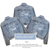 Personalized Statement Bridal Denim Jacket | Pearl Jean Jacket with Custom Name | MRS Jacket | Custom Date Placement on Collar | Bride Gift