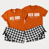 Her Boo & His Boo Matching Halloween Pajama Set | Couple Pajamas